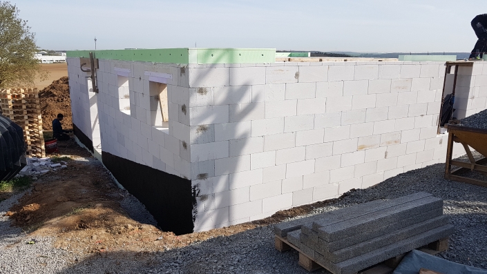 Erdgeschoss abgeschlossen