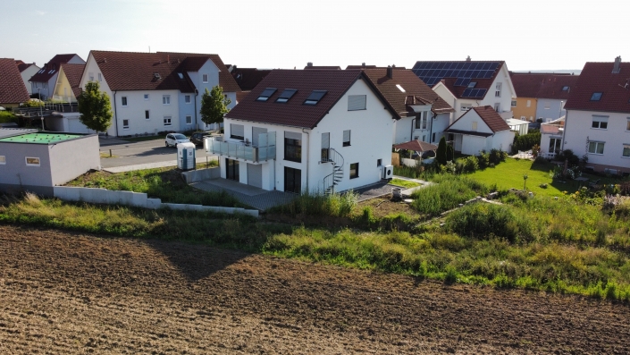 Fernansicht des Vollendeten Bauvorhabens